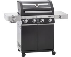 Rösle Barbecue - BBQ Gas Videro G3 Pure 30 mBar - Roestvast Staal - Zwart -