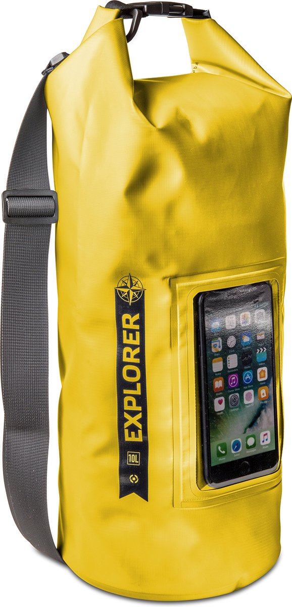 Celly Drybag Explorer 10 Liter 17 X 54 Cm Pvc Geel