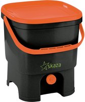 Skaza Bac à compost Organko 26 X 32 X 38 Cm Pp Zwart/ orange