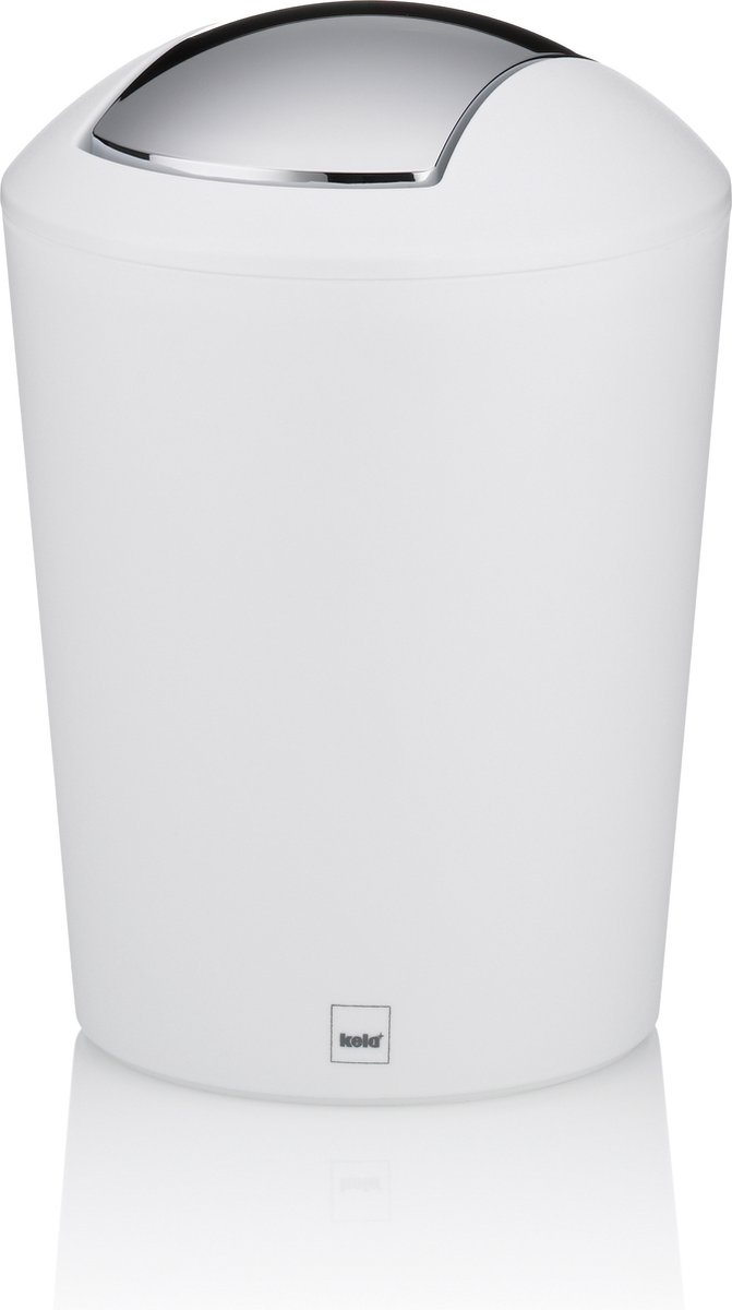 Goedkoopste Marta Afvalemmer Swing - 1,7 l - Wit - Kela