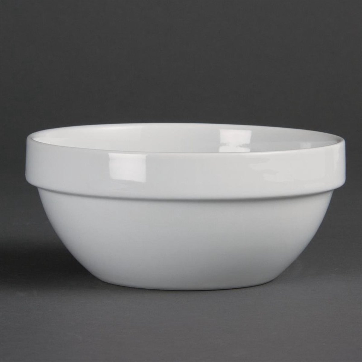 Olympia wit stapelbare kom - 15cm