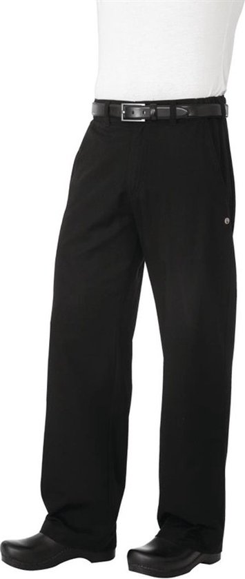 Isacco Koksbroek UNISEX, zwart maat S Isacco Koksbroek UNISEX, zwart maat S