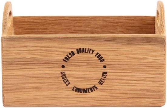 Porte-couverts et épices en chêne Olympia