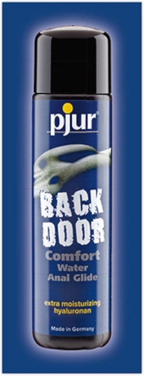 Goedkoopste Pjur - Glijmiddel Waterbasis - Backdoor - Sachet - 1,5 ml - Anaal - Handig Mee Te Nemen