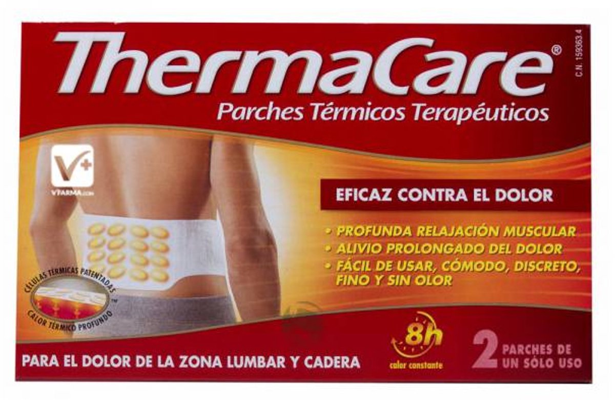 Thermo-kleefpleisters Thermacare Thermacare (2 Stuks)
