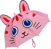 Parapluie enfants 3D - Rose - 3D - Chat - Enfants