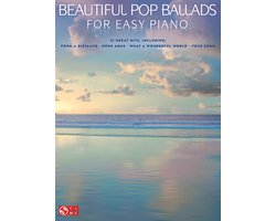 Omslag van Beautiful Pop Ballads for Easy Piano