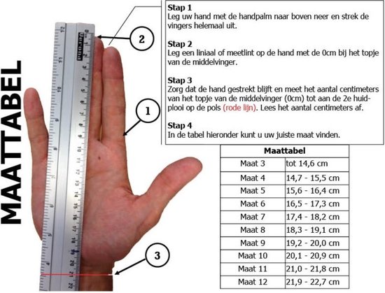 onekeeper-vector-keepershandschoenen-maat-8-bol