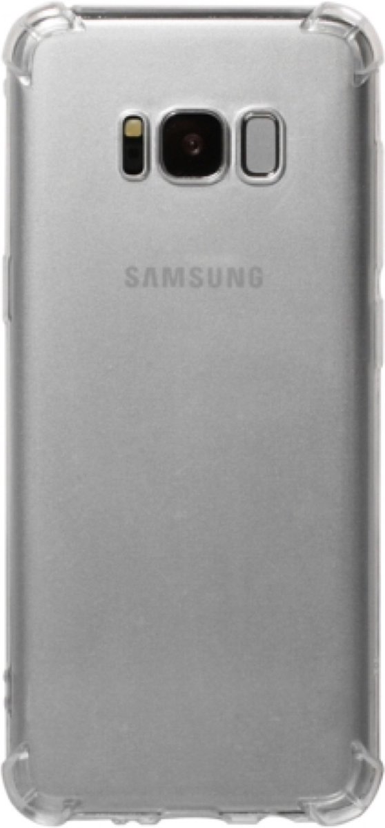 Anti Shock silicone back cover Geschikt voor Samsung Galaxy S8 Plus/Transparant hoesje