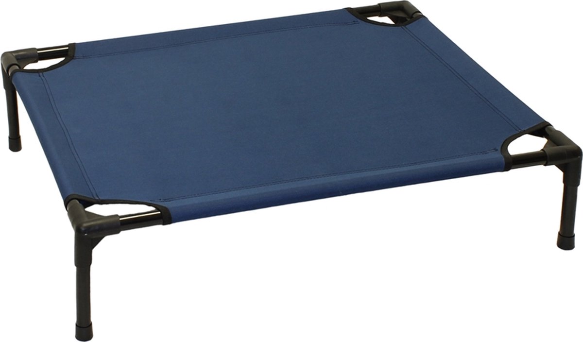 Topmast Classic - Hondenstretcher - 122 x 91 x 23 cm - Blauw - Hondenbed - Honden Ligbed - Stretcher - Opvouwbaar