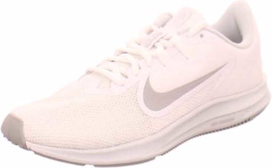 Nike Downshifter 9 (White / Gris Loup - Platinum Pure ) - Taille 44 |  bol.com
