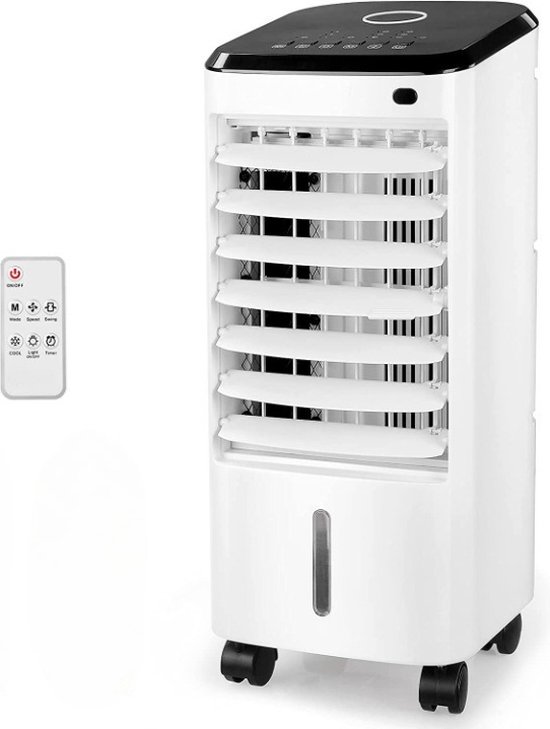 Mobiele airconditioner 3 in 1 met afstandsbediening - Zonder slang - Laag energiegebruik en milieuvriendelijk
