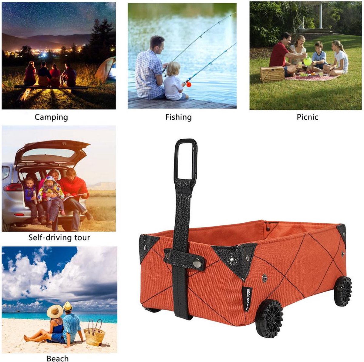 Zuasdvnk Boîte à outils de survie – Valise à outils portable de camping – Grand étui de rangement étanche à la pression pour articles de pêche et de pique-nique Zuasdvnk Boîte à outils de survie – Valise à outils portable de camping – Grand étui de rangement étanche à la pression pour articles de pêche et de pique-nique