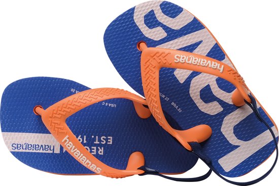 Havaianas Baby Logomania Unisex Slippers - Begonia Orange/ Begonia Orange -  - Maat 22 Kopen?