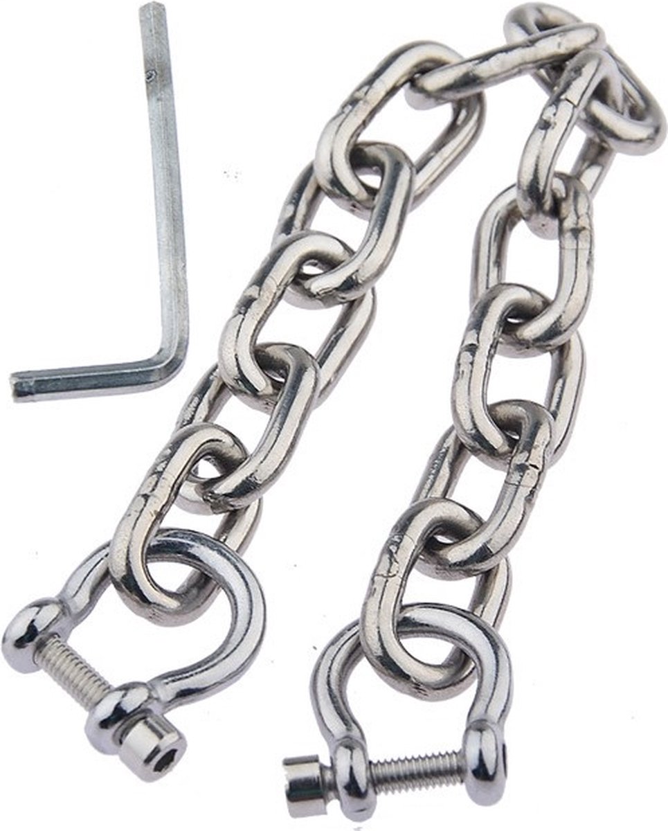 Goedkoopste Zilveren ketting 30cm met d-sluiting