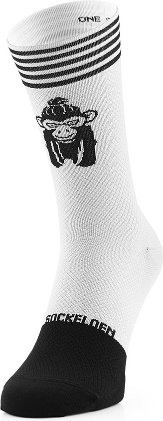 Sockeloen I know I'm hot fietssokken White