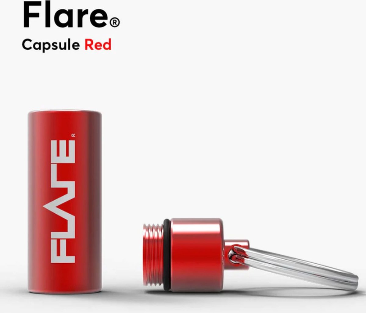 Goedkoopste Flare Audio Capsule Rood