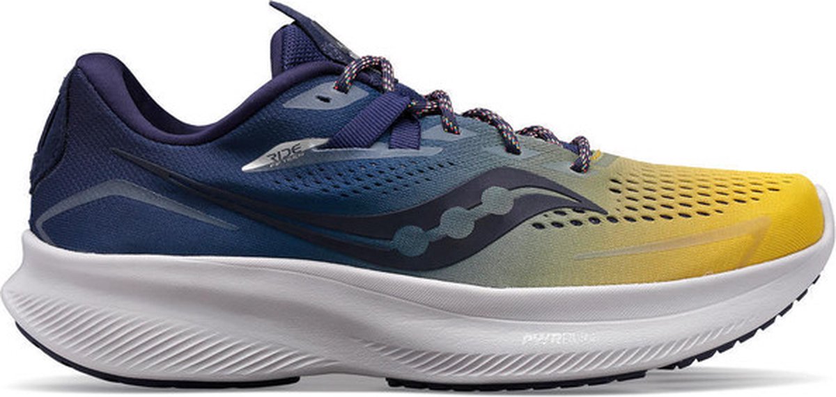 Saucony Ride 15 Heren Sportschoenen Hardlopen Weg Zwart