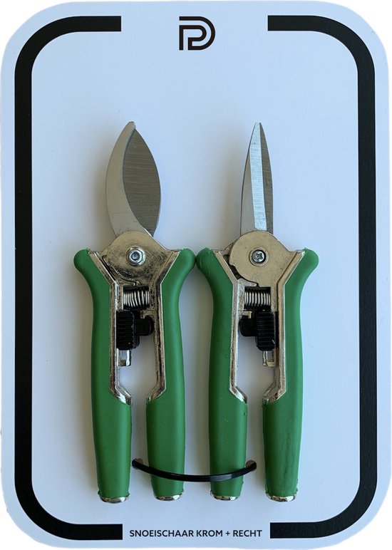 PD® - Snoeischaar Set - KROM + RECHT - Extra Scherp! - Bloemenschaar - Plantenschaar - 15 cm - Schaar voor tuinieren van Merkloos	 — afbeelding 3