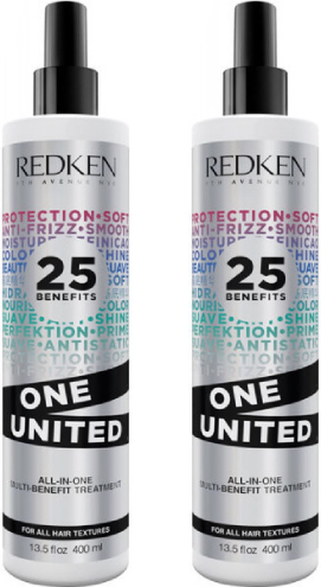 Redken One United Elixir Treatment - Conditioner - 2 x 400 ml