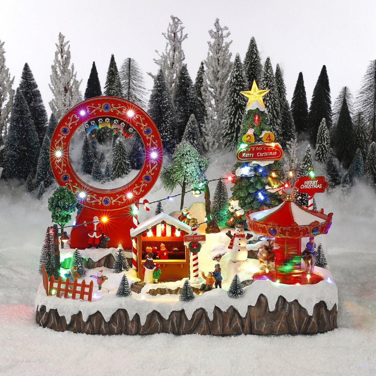 Luville Adaptateur forain inclus Maisons de Villages de Noël