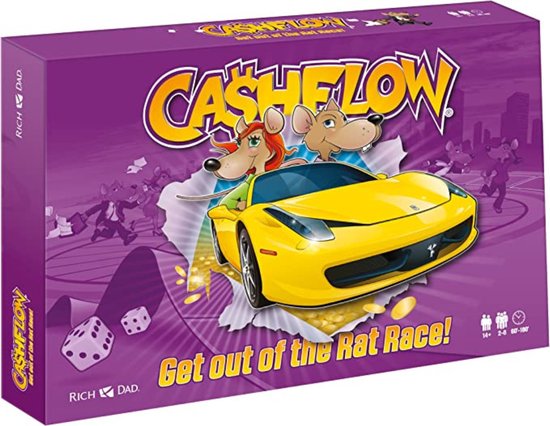 PAPA RICHE CASHFLOW Jeu de Plateau Société Robert Kiyosaki Finance Investir EUR 93,60 - FR