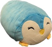 Pinguin Knuffel - Blauw - Kinderen - Cadeau - Kawaii Plushie - Schattig - 25 cm