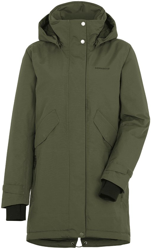 Didriksons Dames Helle 5 Parka Bruin
