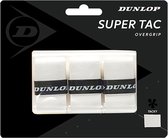 Dunlop D Tac Super Tac Overgrip 3 St. Wit - Grip - Multi