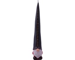 Adventskaars - Kerst Kabouter - Adventskalender kaars - Kerst Kaars - Kerst - kerstverlichting