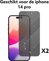 iphone 14 pro screenprotector x2 apple iphone 14 pro privacy tempered glas van 3D