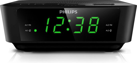 5. Philips Klokradio met digitale tuner zwart