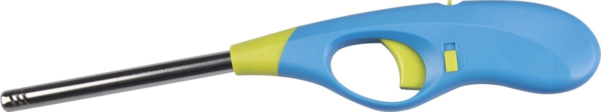 Goedkoopste Flame Classics - BBQ/keuken aansteker lange steel blauw 26 cm
