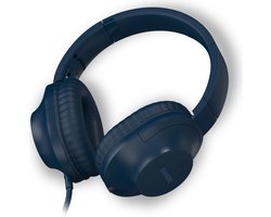 Qware Sound - Koptelefoon Kinderen – Koptelefoon Volwassenen - Koptelefoon Bedraad - Wired - Kabel - Headphone - Blauw