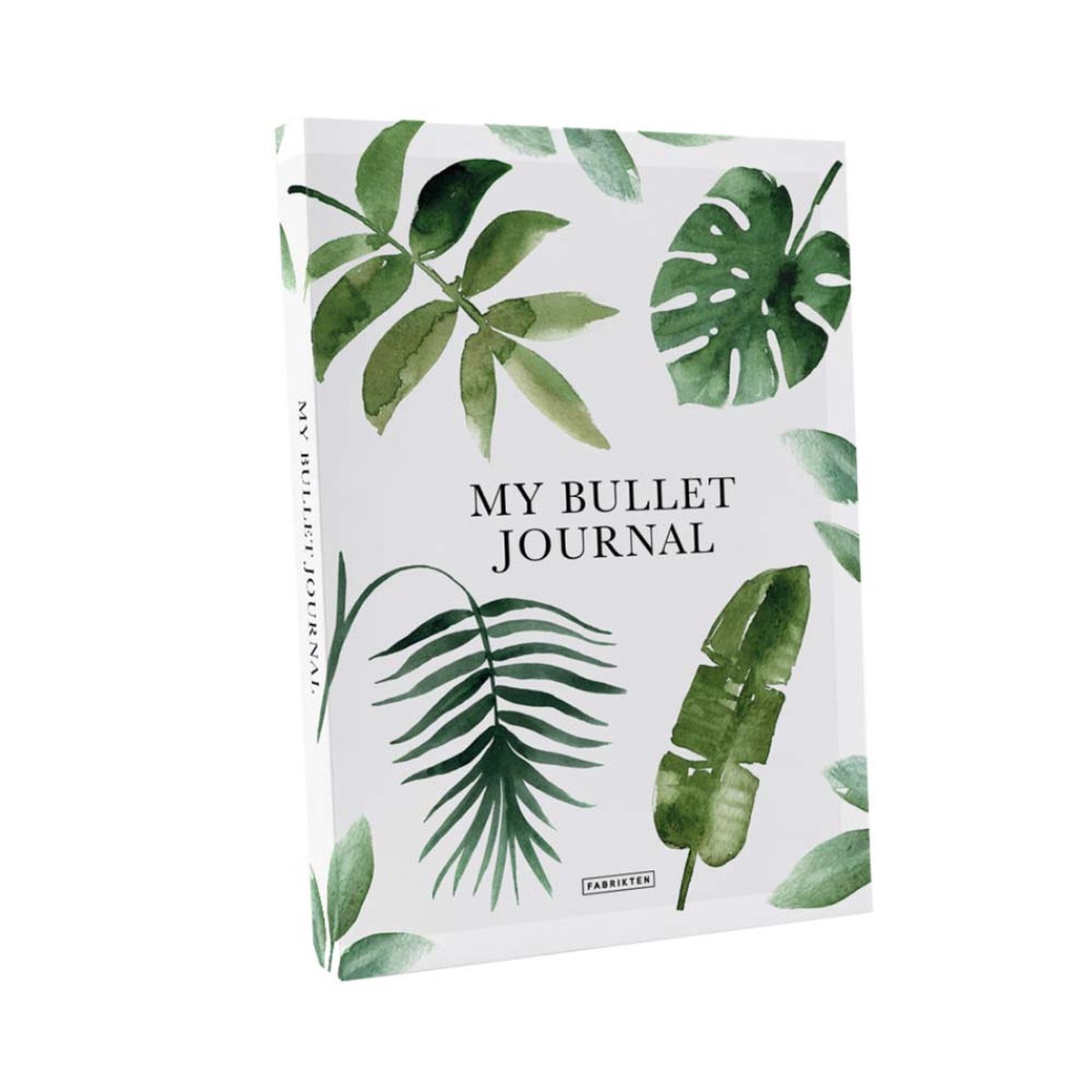 Fabrikten Bullet Journal - Botanische - Groen - 200 Blz