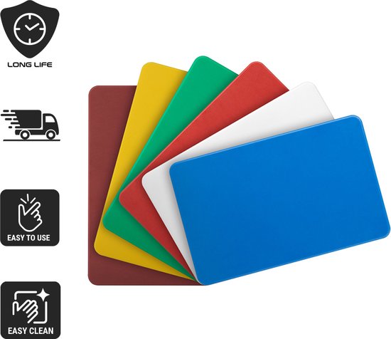 Snijplank - Blauw - 60 x 40 CM - HDPE - Hendi - 825624