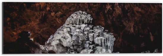WallClassics - Dibond - Grotta Gigante - Italië - 60x20 cm Foto op Aluminium (Met Ophangsysteem)
