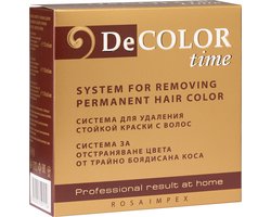 DeCOLOR time Color Remover Haarverf – Ontkleuring Haarverf zonder Bleken – Hair Color Remover voor Permanente Haarkleur – 330 ml
