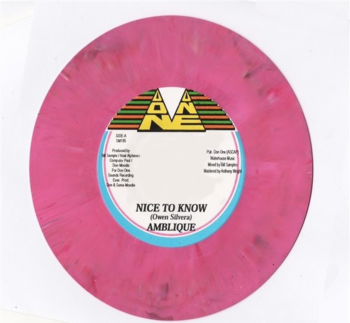 Ambilique - Nice To Know/Toe To Toe (7" Single) (Coloured Vinyl)