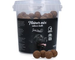 Luna's Choice Trainermix Zalmballetjes – 150 Stuks - 500 Gram – Zalm - Hondensnack voor bij de training - Hondensnoepjes - Semi-moist – Geen toegevoegde suikers