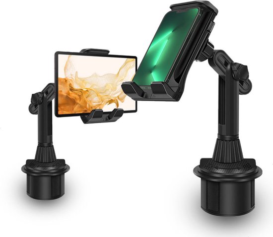 Telefoniehouder - Auto - Universeel - Voor telefoon en tablet - 4 tot 13 Inch