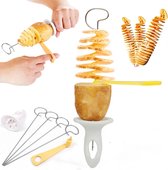 Aardappel Snijder - Potato twister - Chips maker - Spies - RVS