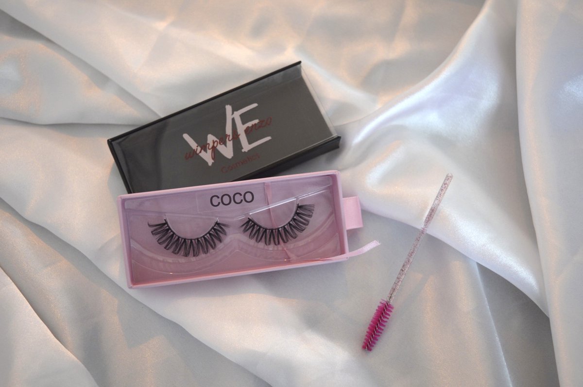 Goedkoopste Wimpers enzo - JL beauty & cosmetics - Coco - Nep Wimpers - Extensions Lashes - Fake Eyelashes - Strip Lashes - Wimpers