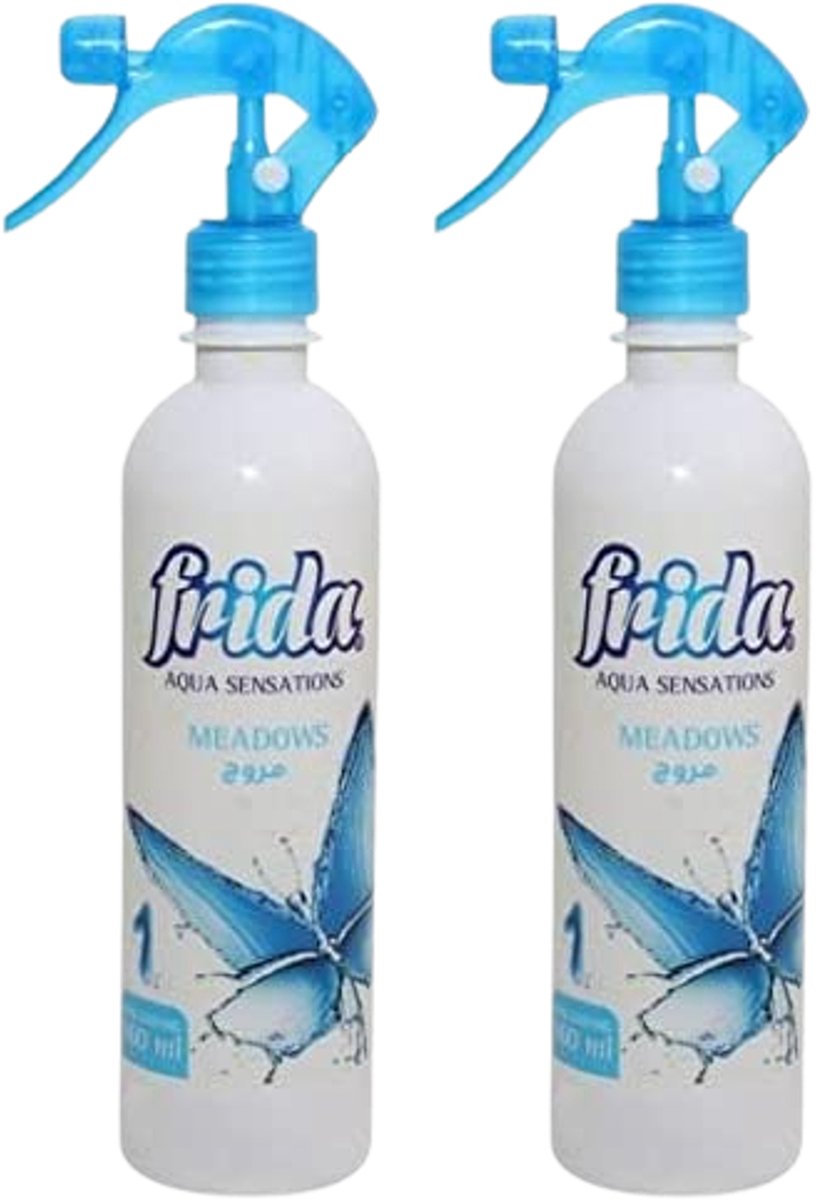 Borvat®| Frida Luchtverfrisser - MEADOWS parfum - 460 ml Set 2 Flessen