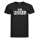 Ik ben Kachel T-shirt | Grappige tekst | T-shirt tekst | Fun Shirt | Tshirt | Zwart Shirt | XXL