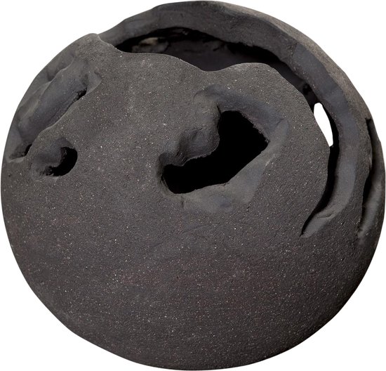 Rasteli Décoration Globe- Sphère Photophore Marron- Zwart D 32,5 cm H 32,5 cm