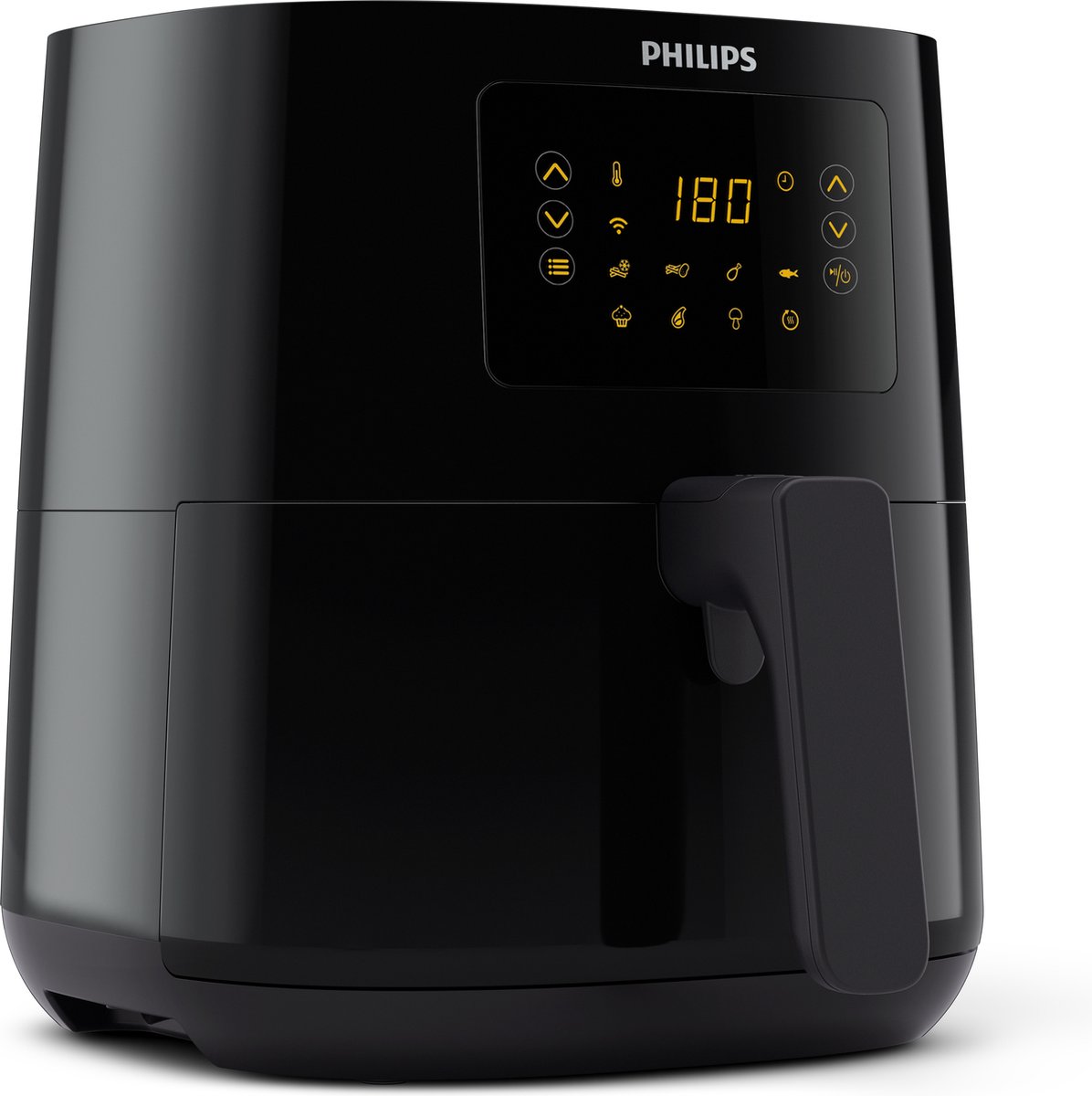 Afbeelding 2 van Philips Essential App Connect Airfryer 5000 Series- HD9255/90 - 4,1 liter (L) - Heteluchtfriteuse - RapidAir - 13 in 1 kookfuncties
