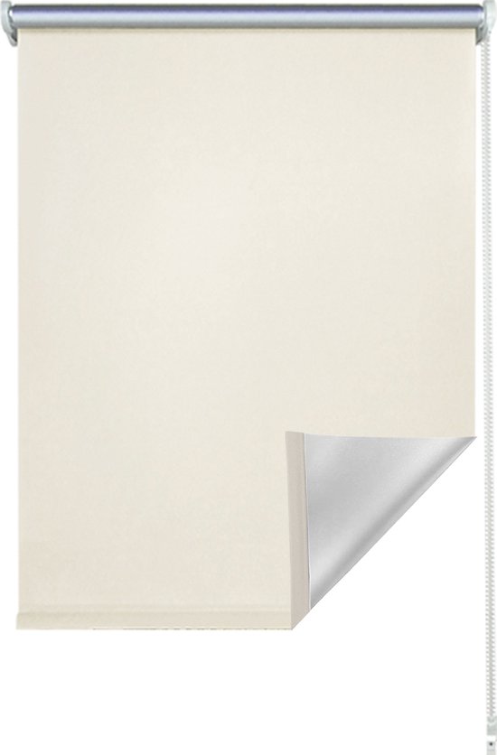 Rolgordijn Easy Verduisterend beige 70 x 160 cm