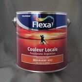 Flexa Couleur Locale - Peinture murale Matt - Passionate Argentina Fire - 8045 - 2,5 litres