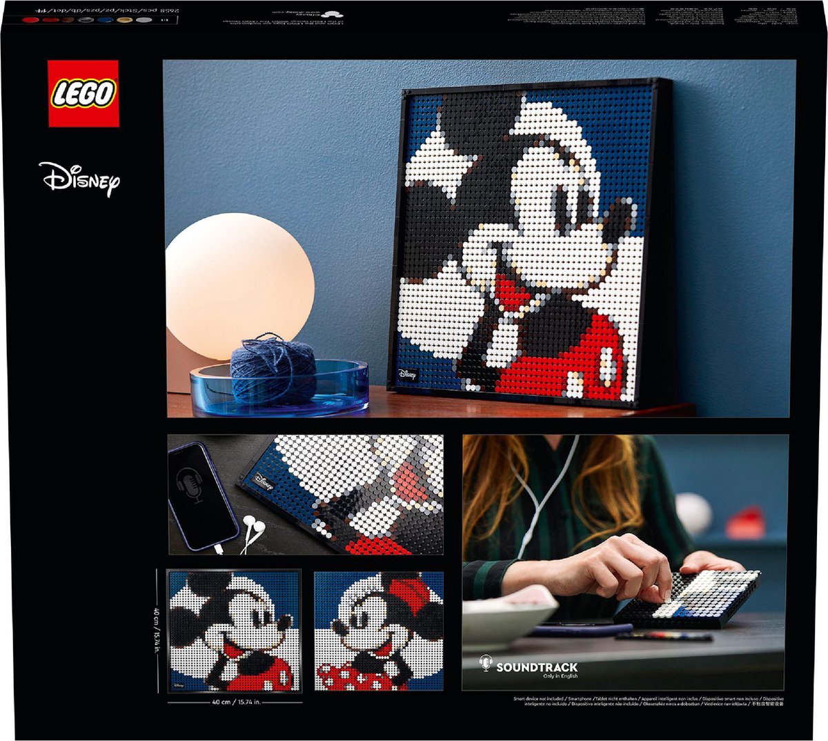 LEGO ART Disney's Mickey Mouse 31202 — afbeelding 7